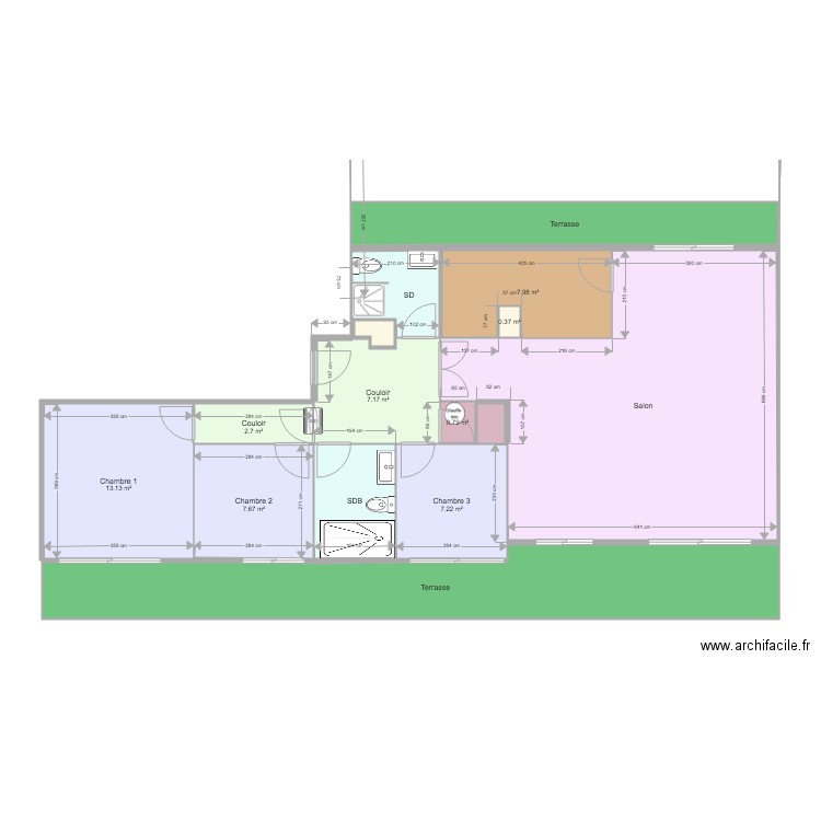 marechal . Plan de 0 pièce et 0 m2