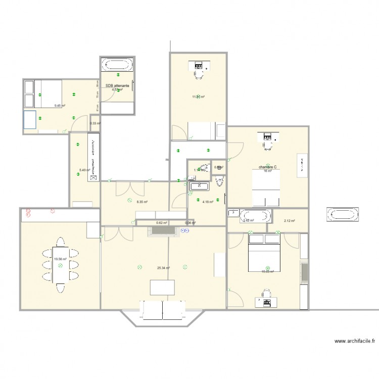 plan DL4. Plan de 0 pièce et 0 m2