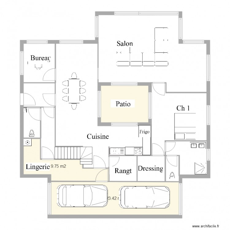 Maison Marie essai 3. Plan de 0 pièce et 0 m2