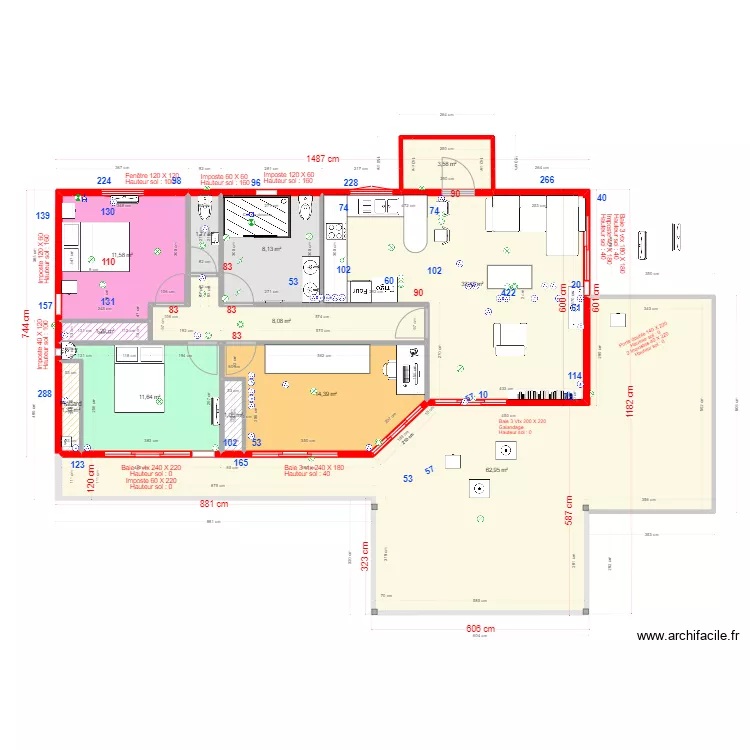 Villa Cocotte Ducos - SDB 2. Plan de 