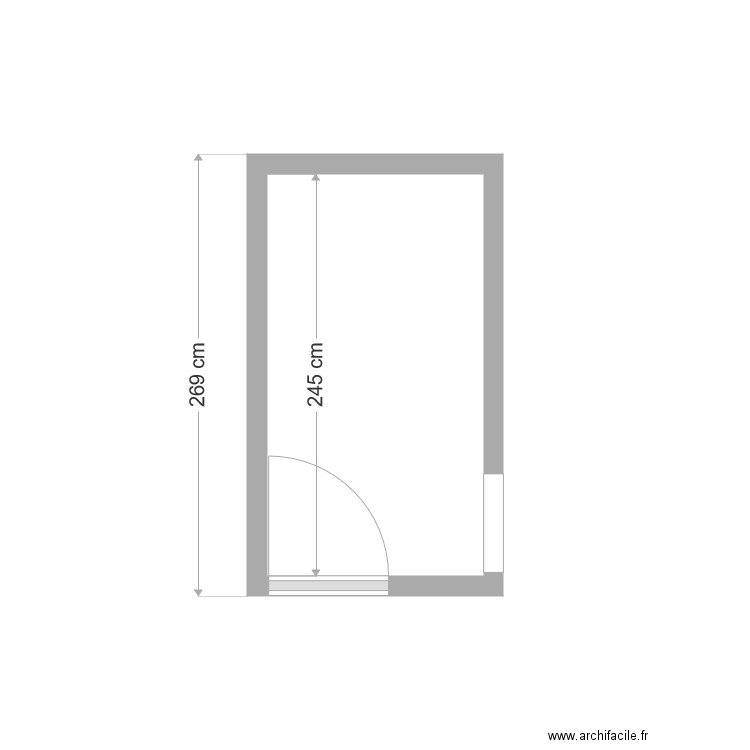 Sdb Arthur. Plan de 0 pièce et 0 m2