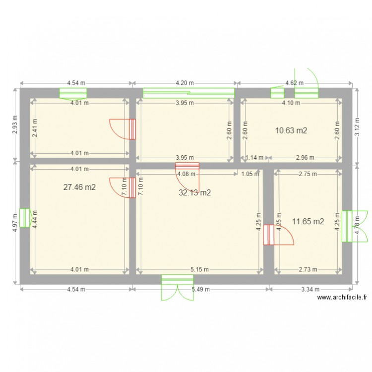 Plan. Plan de 0 pièce et 0 m2