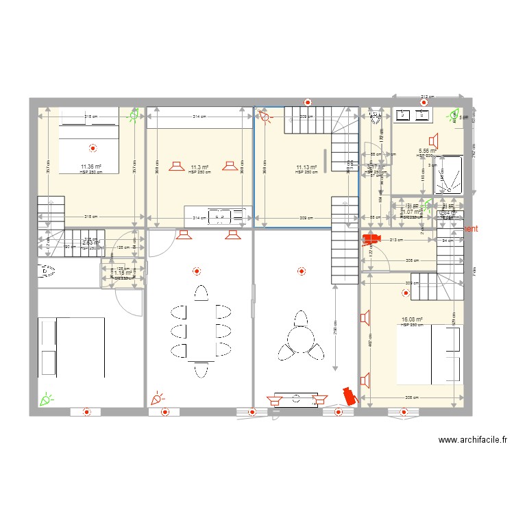 Auterive Alarme R1. Plan de 0 pièce et 0 m2