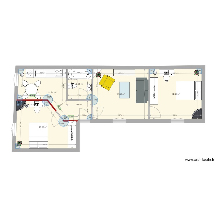 SELLIER 3. Plan de 0 pièce et 0 m2