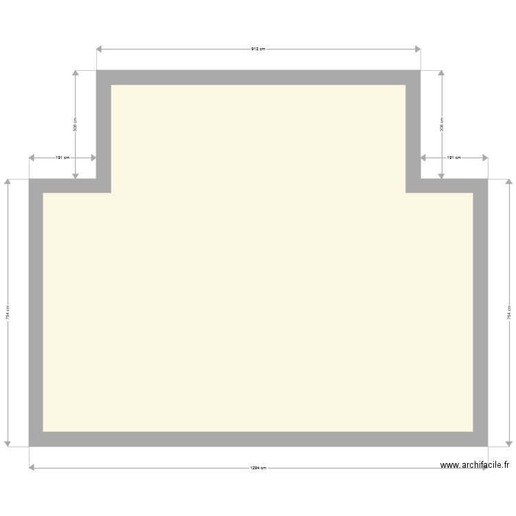 grenier. Plan de 0 pièce et 0 m2