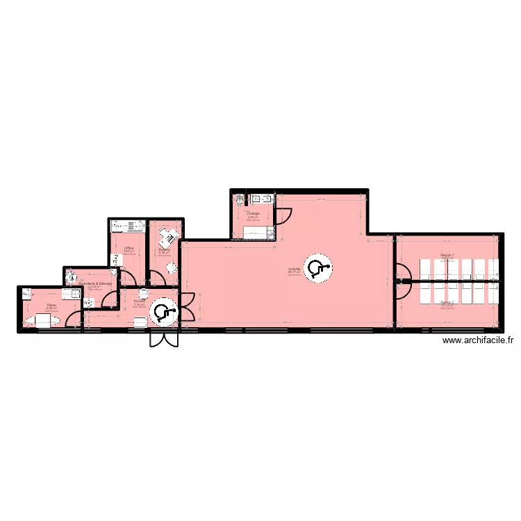 Cergy projet Jordan 1. Plan de 