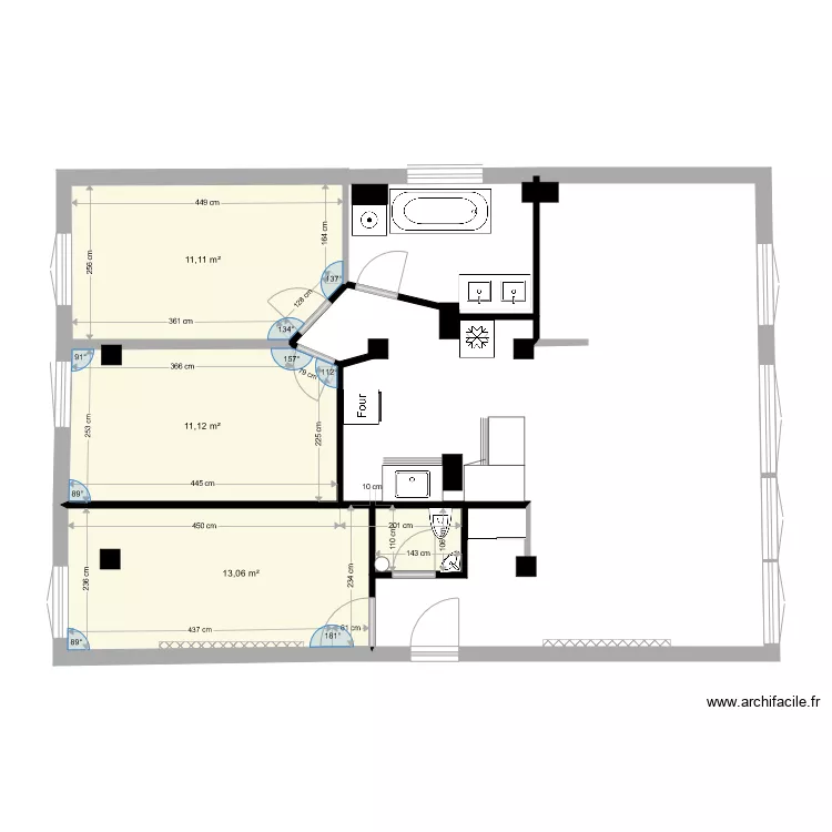 ALESIA PROJET. Plan de 