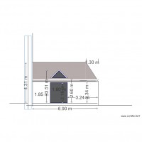 plan facade sud