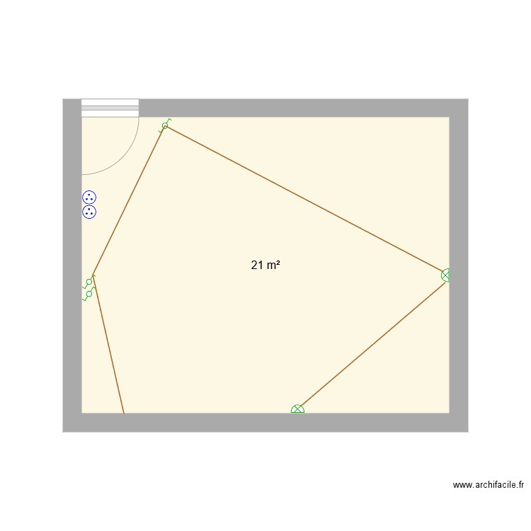 HURLEY. Plan de 0 pièce et 0 m2