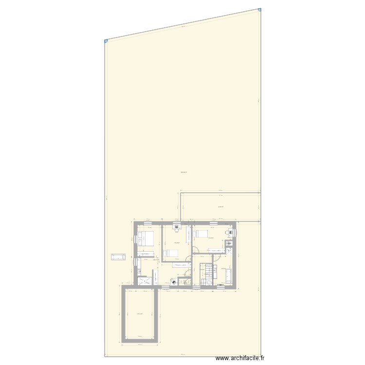 maison braine chateau etage teste. Plan de 0 pièce et 0 m2