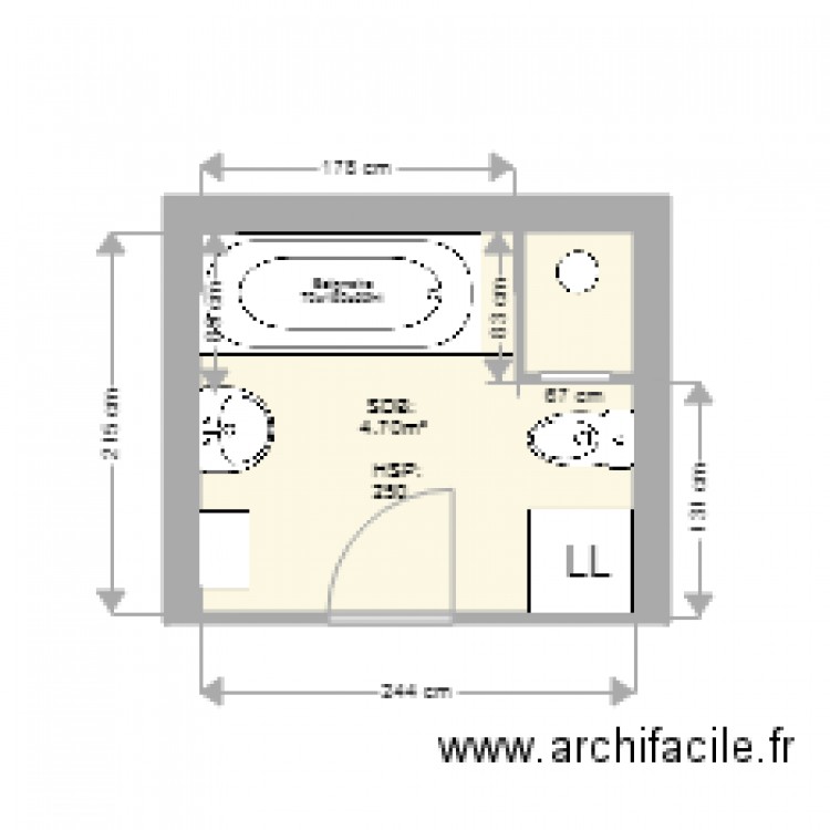 PLAN PADEL EDL HAND. Plan de 0 pièce et 0 m2