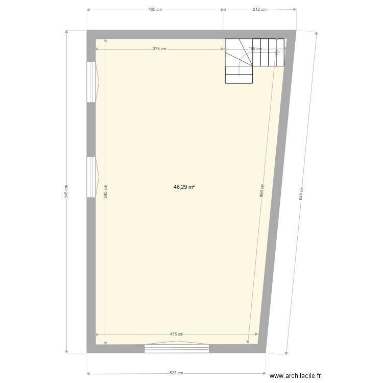 roche etage plateau. Plan de 0 pièce et 0 m2