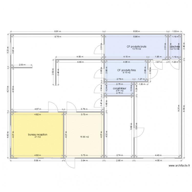 atelier charcuterie 1. Plan de 0 pièce et 0 m2