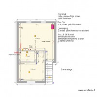 vignacout 2 eme etage habilité électricité