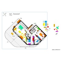 FINAL plan indice 10 AMENAGEMENT mobilier V12 lit 140 chambre clarisse sans galandage piano angle