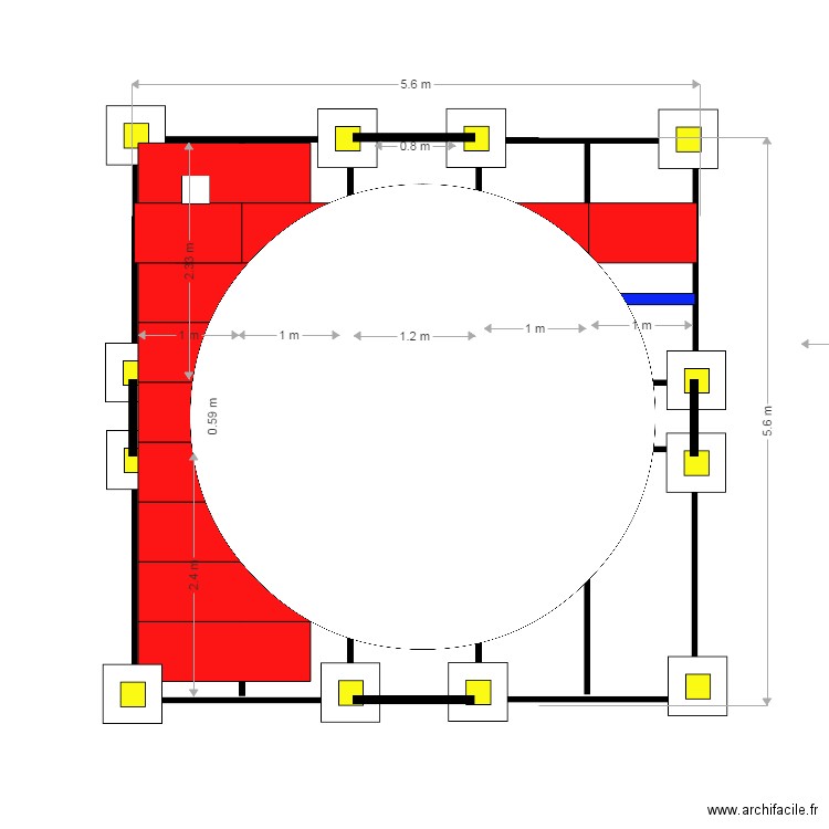 SUPPORT PISCINE. Plan de 0 pièce et 0 m2