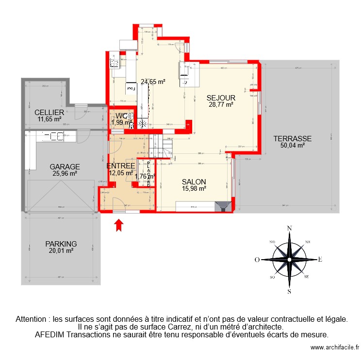 BI 6489 RDC. Plan de 0 pièce et 0 m2