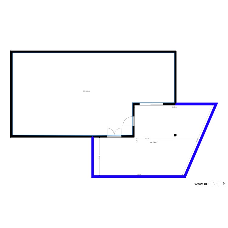 Terrasse. Plan de 0 pièce et 0 m2