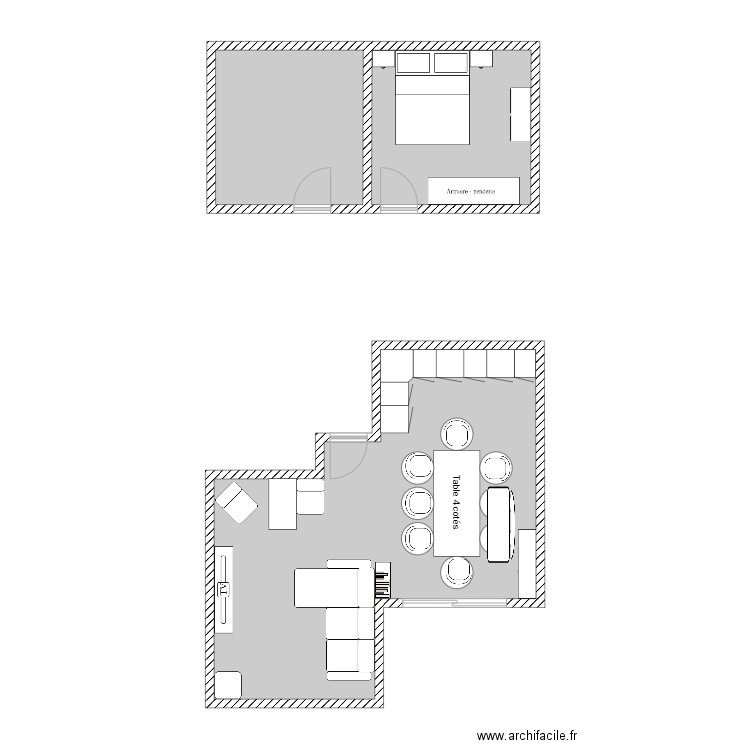 Appartement B31. Plan de 0 pièce et 0 m2
