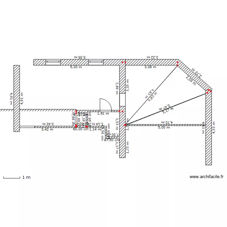 42 blanc manteau. Plan de 