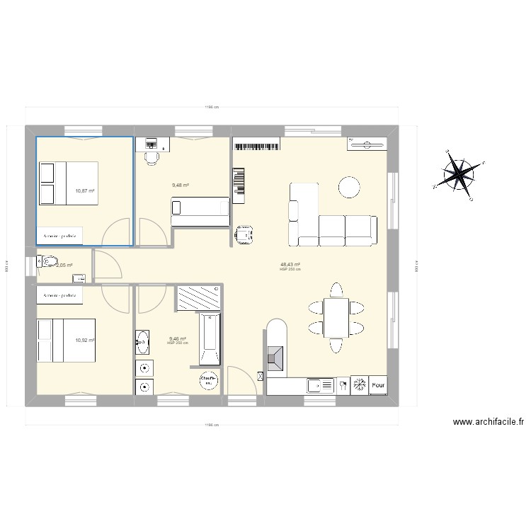 plan patou. Plan de 0 pièce et 0 m2