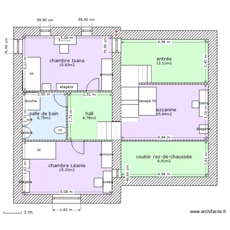 étage final. Plan de étage final. Plan de