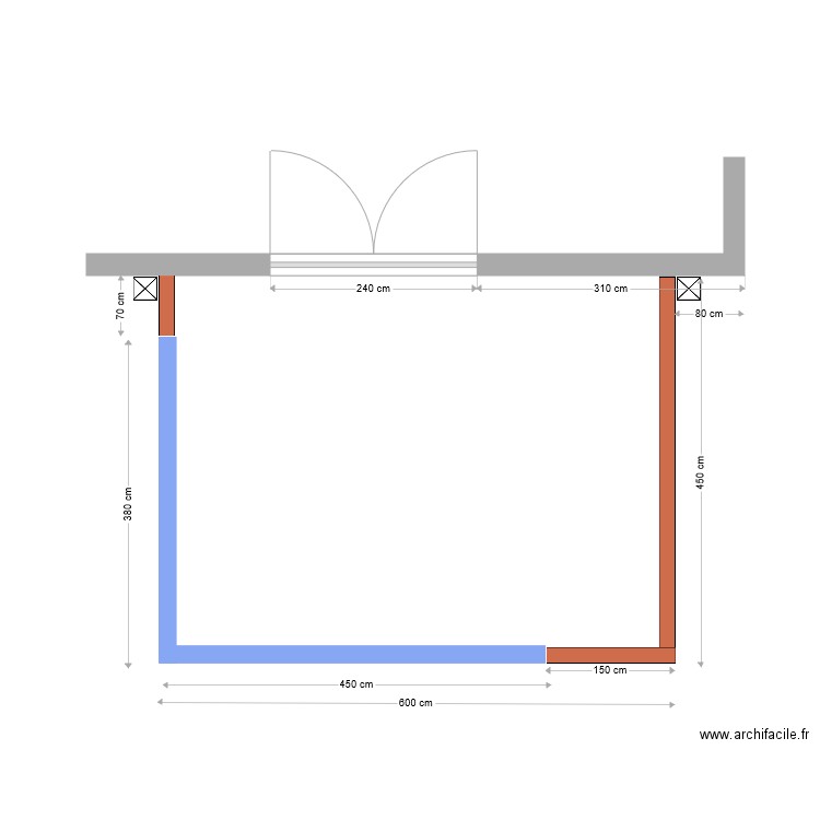 BOUQUAIN. Plan de 0 pièce et 0 m2