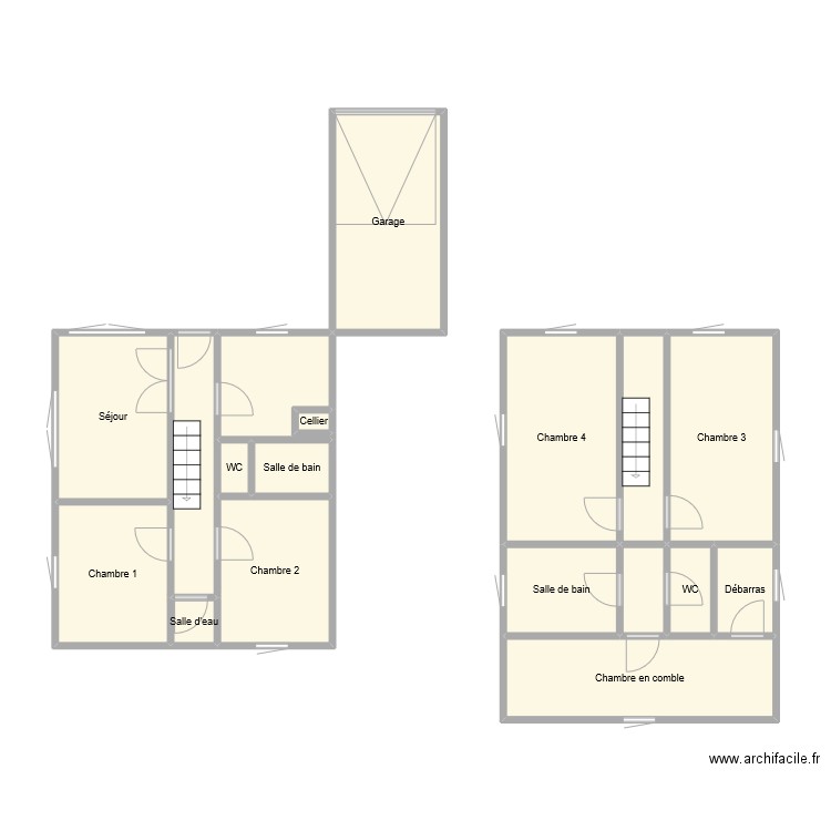 maison surv . Plan de 0 pièce et 0 m2