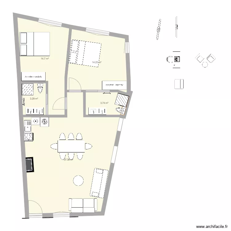 Saint Paul 8. Plan de 