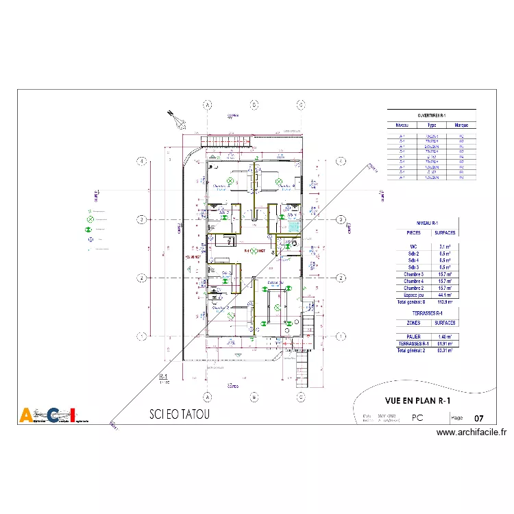 R-1. Plan de 