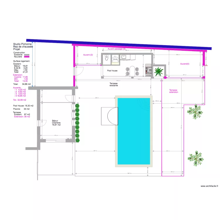 Studio Picholine Projet 4 PC 2. Plan de 