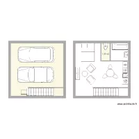 garage plus logement etudiant