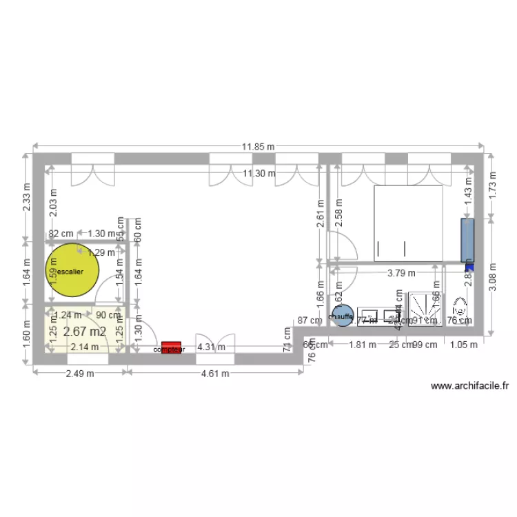 appartement 1 ère étage. Plan de appartement 1 ère étage. Plan de