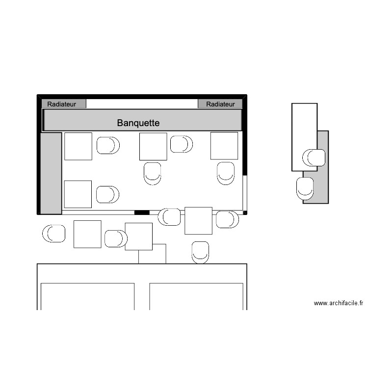 la paroisse. Plan de 0 pièce et 0 m2