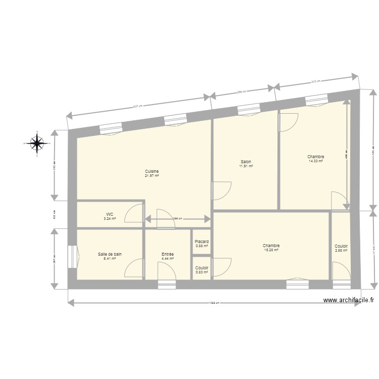 FERNANDEZ  roanne. Plan de 0 pièce et 0 m2