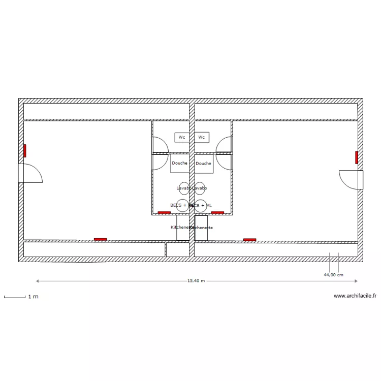 SCi lassot combles. Plan de SCi lassot combles. Plan de
