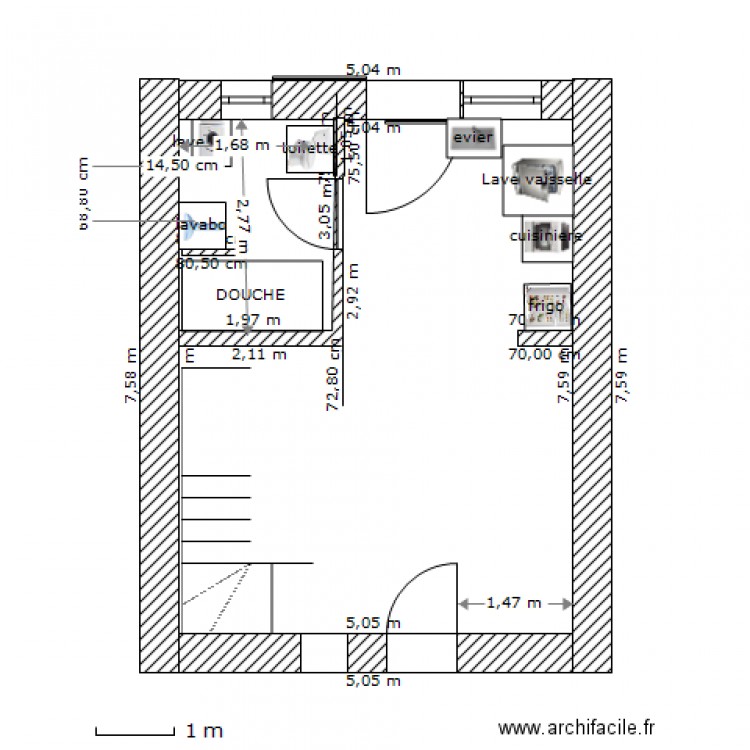 Logement MargÃ¨s RC. Plan de 0 pièce et 0 m2