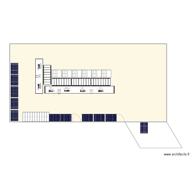 reorganisation logistique br emballages. Plan de 0 pièce et 0 m2