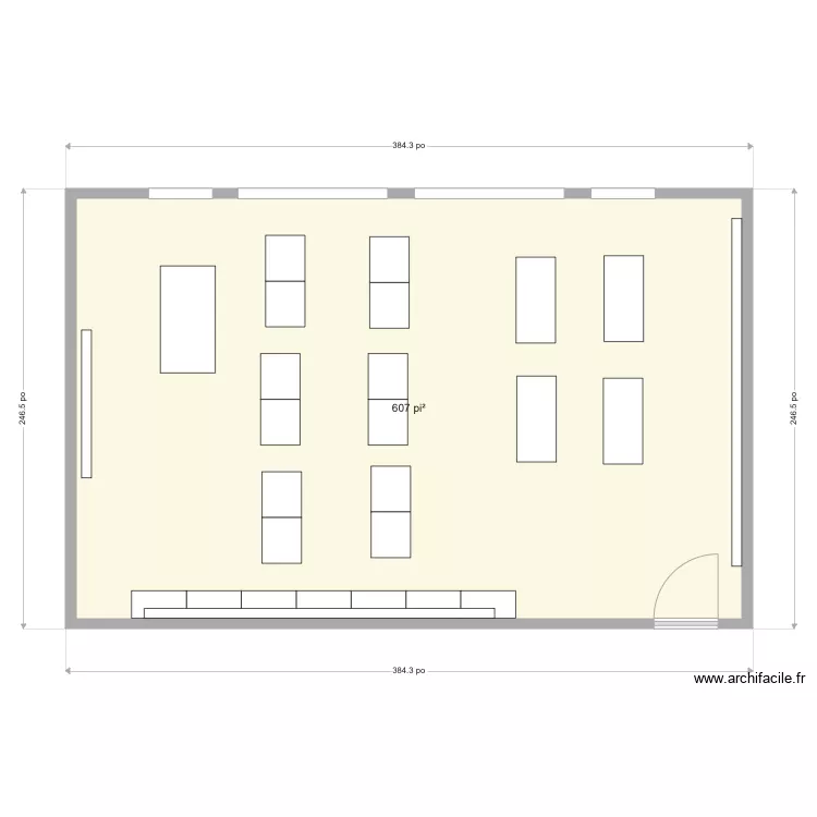 Classe Elaine. Plan de 