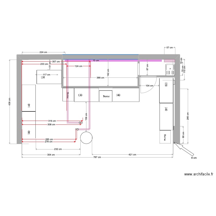 les casiers du port plan 24 oct 22. Plan de 0 pièce et 0 m2