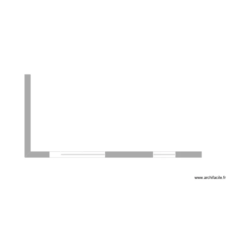 Terasse B2G. Plan de 