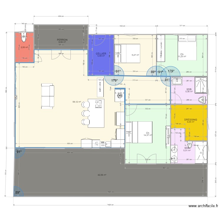 MA MAISON 2. Plan de 0 pièce et 0 m2