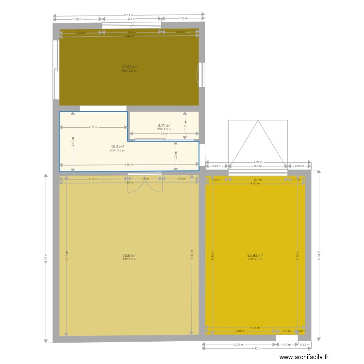 plan essaie a finir. Plan de 0 pièce et 0 m2