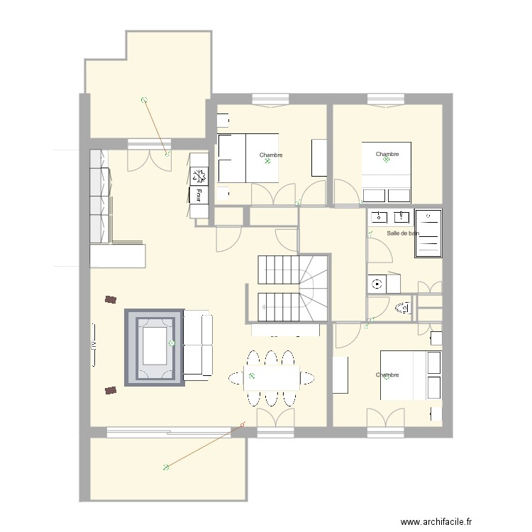 venelles 1975 essai cuisine L. Plan de 0 pièce et 0 m2