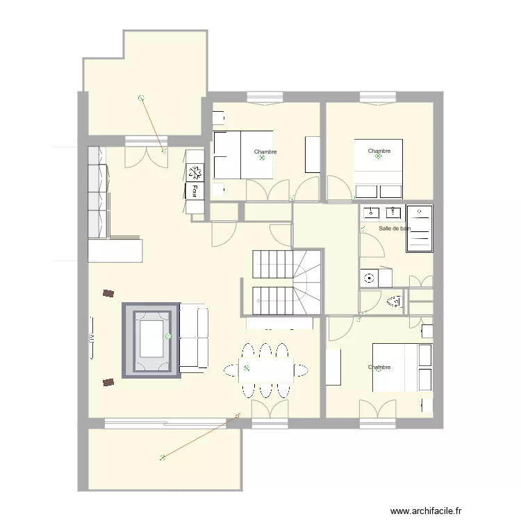 venelles 1975 essai cuisine L. Plan de 
