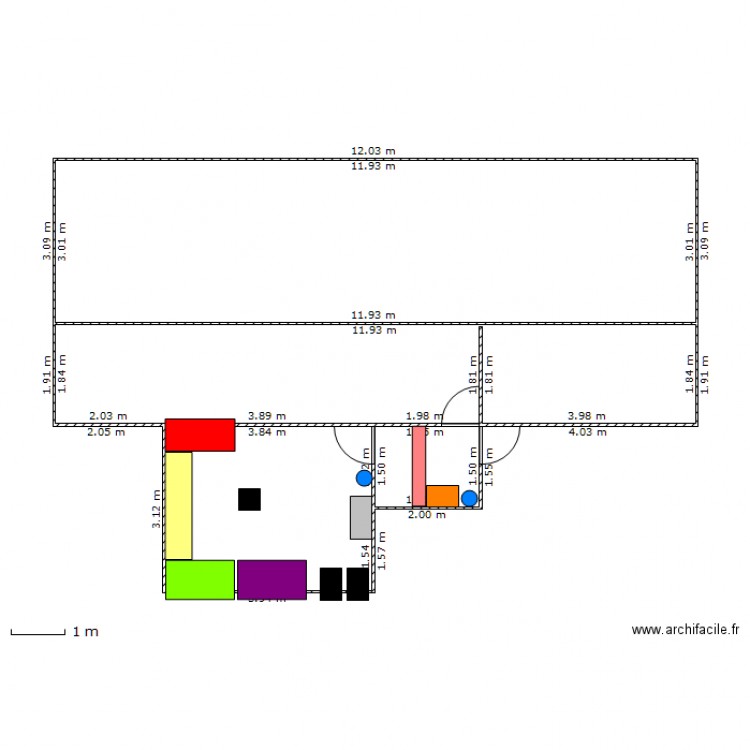 cebntre. Plan de 0 pièce et 0 m2