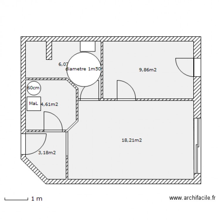 stcyp. Plan de 0 pièce et 0 m2