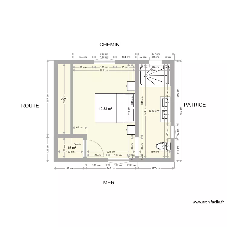 &eacute;tage 2. Plan de 