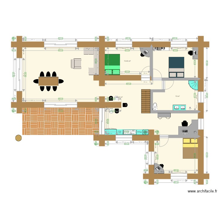 Maison centre équestre 2. Plan de 0 pièce et 0 m2