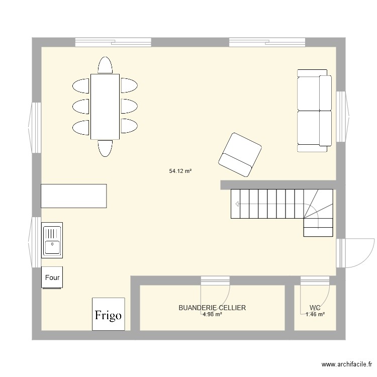 MAISON 2. Plan de 0 pièce et 0 m2